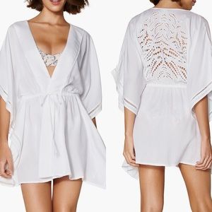 ViX Swimwear ViX Embroidered Cover Up Wrap Size M $178